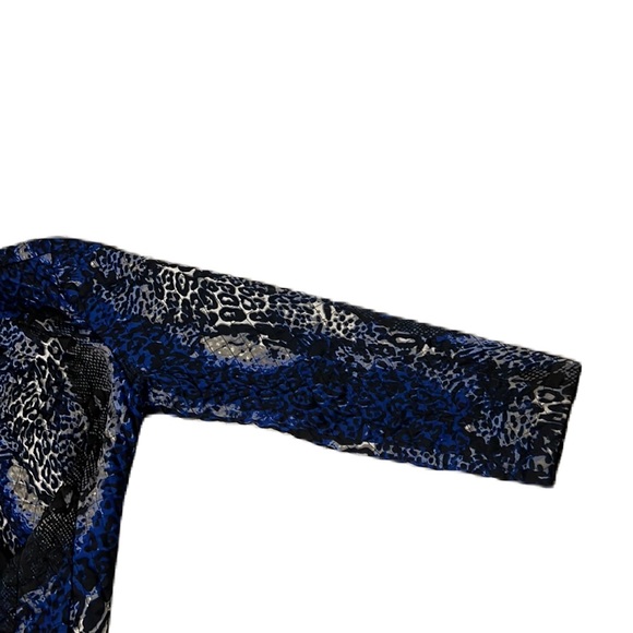 Sharon Young, Collared, Zip Up, Long Sleeves Small Coat, Multi, 12 - Picture 4 of 7